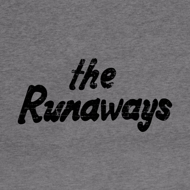 The Runaways Distressed Black by Fresh Fly Threads